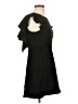 BCBGeneration 100% Polyester Solid Black Cocktail Dress Size 4 - photo 4