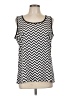 Olivia Moon Black Sleeveless Blouse Size L - photo 1