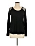 Le Lis Black Long Sleeve Top Size M - photo 1
