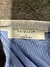 Primark 100% Cotton Stripes Blue Casual Skirt Size L - photo 4
