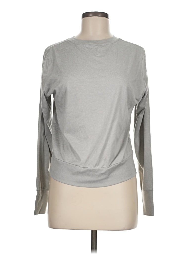 Pre-owned Vuori Long Sleeve T-shirt In Silver
