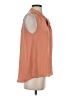 Piace 100% Polyester Orange Sleeveless Blouse Size S - photo 4