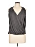 Naked Zebra Gray Sleeveless Blouse Size L - photo 1