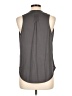 Naked Zebra Gray Sleeveless Blouse Size L - photo 2