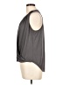 Naked Zebra Gray Sleeveless Blouse Size L - photo 5
