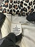 By Design 100% Polyester Animal Print Gold Casual Pants Size L - photo 7