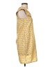 Soprano 100% Polyester Print Yellow Casual Dress Size S - photo 4
