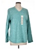 St. John's Bay 100% Polyester Teal Pullover Sweater Size L - photo 1