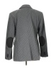 Ann Taylor LOFT 100% Polyester Chevron-herringbone Gray Blazer Size 12 - photo 2