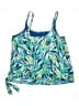 Terra & Sky Blue Swimsuit Top Size 5X - photo 1