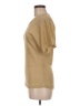 Cache Metallic Gold Short Sleeve Top Size M - photo 5