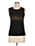 Bella Black Sleeveless T-Shirt Size M - photo 1