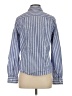 Faconnable 100% Cotton Stripes Blue Long Sleeve Button-Down Shirt Size S - photo 2