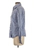 Faconnable 100% Cotton Stripes Blue Long Sleeve Button-Down Shirt Size S - photo 5