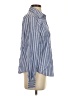 Faconnable 100% Cotton Stripes Blue Long Sleeve Button-Down Shirt Size S - photo 4