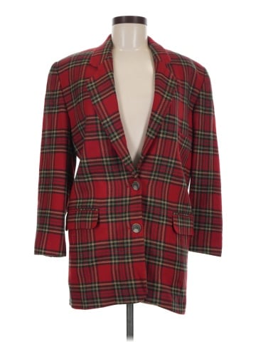 Linda Allard Ellen Tracy Wool Blazer (view 1)