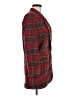 Linda Allard Ellen Tracy Plaid Red Wool Blazer Size 4 - photo 4