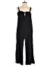Final Touch Solid Black Jumpsuit Size S - photo 1