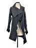 A.IDA Gray Wool Cardigan Size S - photo 1