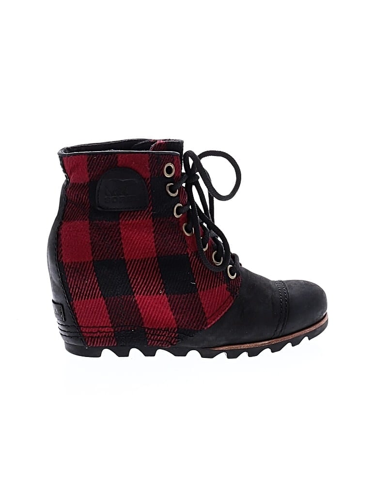 Pre-owned Sorel Ankle Boots In Red