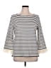 Talbots 100% Cotton White Sweatshirt Size XL - photo 1