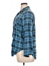 Khakis & Co Plaid Blue 3/4 Sleeve Button-Down Shirt Size XL - photo 5
