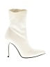 Public Desire Ivory Ankle Boots Size 4 - photo 1