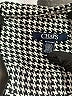 Chaps 100% Polyester Houndstooth Gray Long Sleeve Blouse Size XXL - photo 7