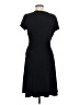 Apt. 9 Solid Black Casual Dress Size M - photo 2