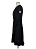 Apt. 9 Solid Black Casual Dress Size M - photo 5