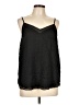 1.State 100% Polyester Black Sleeveless Blouse Size L - photo 1