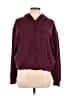 Pull&Bear Burgundy Zip Up Hoodie Size L - photo 1