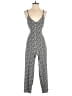 Rusty 100% Rayon Paisley Gray Jumpsuit Size M - photo 1