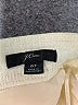 J.Crew 100% Wool Solid Ivory Wool Skirt Size 6 (tall) - photo 4