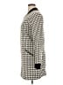 Sanctuary Houndstooth Ivory Coat Size XL - photo 5