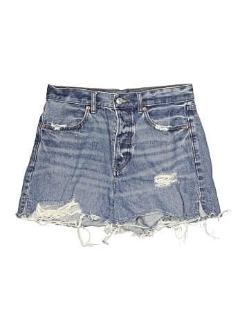 Express Denim Shorts (view 1)