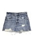 Express 100% Cotton Blue Denim Shorts Size 6 - photo 1