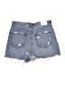 Express 100% Cotton Blue Denim Shorts Size 6 - photo 2