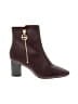 Coach Burgundy Ankle Boots Size 6 1/2 - photo 1