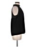 Ann Taylor Black Sleeveless Blouse Size M - photo 4