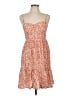 Timing Floral Orange Casual Dress Size L - photo 1