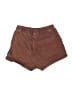 Wild Fable 100% Cotton Solid Brown Shorts Size 6 - photo 2