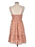 Timing Floral Orange Casual Dress Size L - photo 2