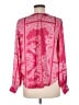 Ann Taylor 100% Polyester Pink Long Sleeve Blouse Size M - photo 2