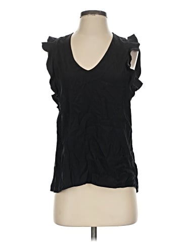 David Lerner Sleeveless Silk Top (view 1)