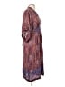 Tiny Paisley Burgundy Casual Dress Size XS - photo 4