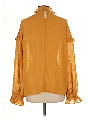 Listicle Long Sleeve Blouse (view 2)
