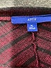Apt. 9 Chevron-herringbone Burgundy Casual Dress Size XL - photo 7