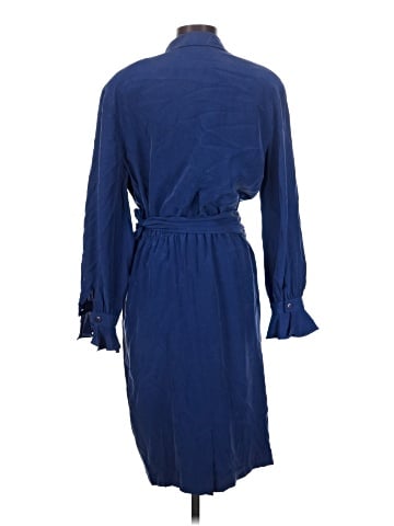 August Silk Casual Dress (view 2)