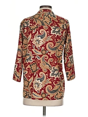 Salon Studio by Haband 3/4 Sleeve Blouse (view 2)